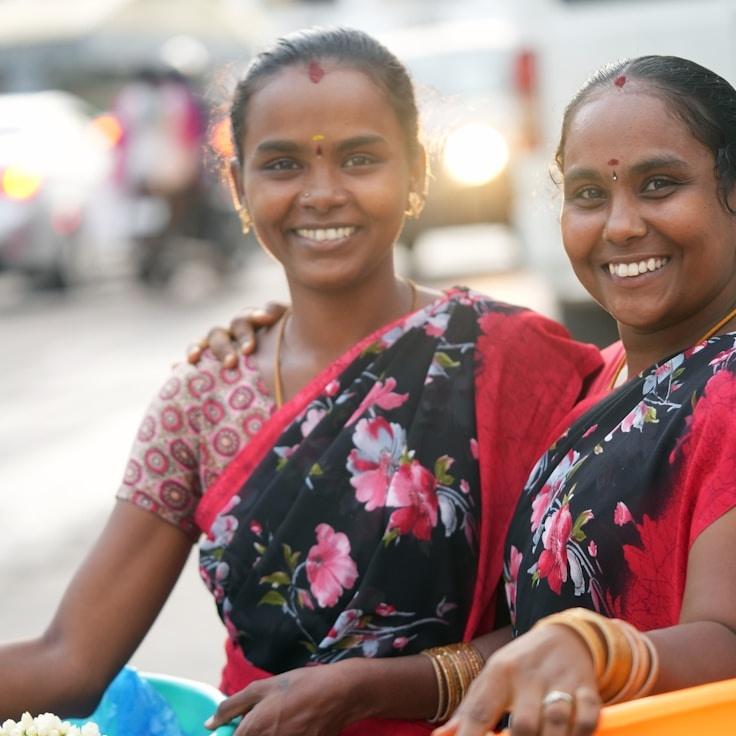 Portrait of Mira meditation instructor